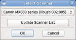 Update Scanner List